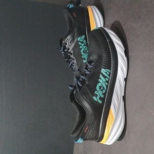 HOKA ONE ONE BKNDI 7 BLACK MEN'S RUNNING SHOES Sz 11.5 // 1110518/BALT